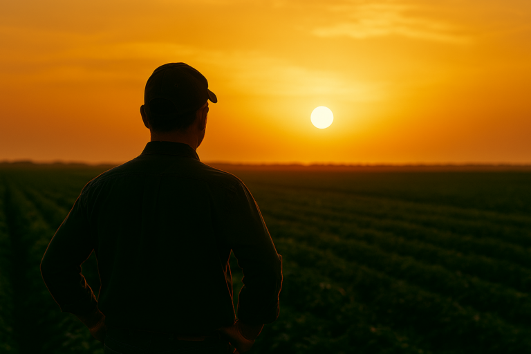 O agricultor que não aceita produzir no escuro 
